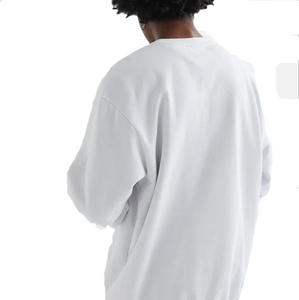 New 2026 Men Summer Lined Fleece Sweatshirt Comfortable Soft 100% Cotton Custom Logo Silk Screen Printing Fashionable Style - Product Image 5
