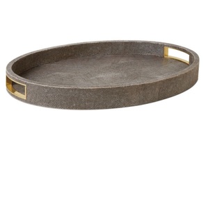 Plat de service en marbre blanc haut de gamme pour plateau de restauration décoratif de fête de mariage pour servir de serveur de Dessert alimentaire - Product Image 5