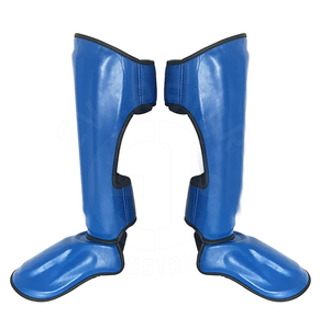 Protège-tibias Muay Thai de haute qualité MMA Kickboxing Protège-tibias Équipement de protection du Pakistan - Product Image 1