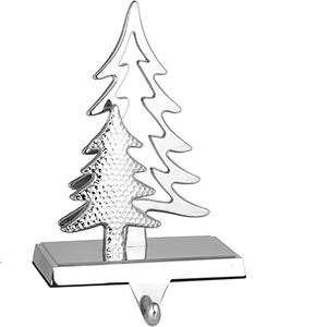 Factory Custom Metal Black <b>Christmas</b> Pine Tree <b>Stocking</b> Holder <b>Christmas</b> Ornament <b>Hanger</b> for Home <b>Christmas</b> Decoration - Product Image 5