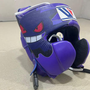 โรงงานผลิตชุดมวยสีม่วงพิมพ์ลายคุณภาพสูงสำหรับผู้ใหญ่ฝึกซ้อม ถุงมือต่อสู้สั่งทำพิเศษ - Product Image 4