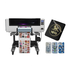 Imprimante UV DTF Xbh 300mm avec tête d'impression XP600, imprimante jet d'encre rouleau à rouleau pour étiquettes, cartes, cuir, papier, 600 DPI, qualité automatique - Product Image 1