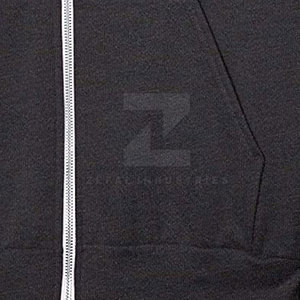 Haute qualité hiver rue porter sur la taille en gros hommes à capuche fermeture éclair sweats à capuche 100% coton écologique respirant - Product Image 5