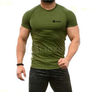 T-shirts de fitness grande taille les plus vendus sur mesure, concevez votre propre logo, t-shirts de fitness pour hommes - Product Image 4