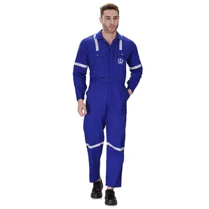 Roupas de trabalho Terno Jaqueta De Segurança Calças De Trabalho Reflexivas Homens Workwear Com Fitas Reflexivas Tampa Do Corpo Completo