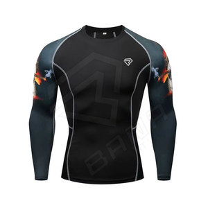 ชุดรัชการ์ดแขนยาวสำหรับผู้ชายชุดป้องกันผื่นคันตามสั่ง - Product Image 1