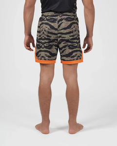 กางเกงขาสั้นออกกำลังกายผู้ชาย รุ่น High Street ปี 2026 เอวยางยืด ลายพิมพ์สุดฮิต สำหรับ BJJ MMA ยิวยิตสู โนกิ กราปลิง ผลิตจากโพลีเอสเตอร์ 100% - Product Image 4