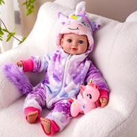 Muñeca Bebé Reborn Realista de 17 Pulgadas de Babeside Winter, Cuerpo Suave, Pintada a Mano, Juguete Realista