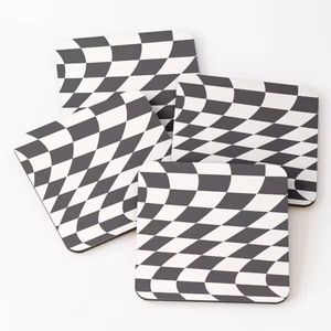 Fabricación profesional Precio bajo Alfombrilla brillante Restaurante Posavasos personalizados Regalos Posavasos de alto servicio Posavasos personalizados para bebidas - Product Image 1