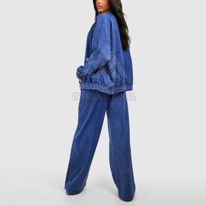 Chándal Deportivo Informal de Moda para Mujer, Lavado Ácido, de la Mejor Calidad 2026, para Adultos, Mangas Largas - Product Image 2