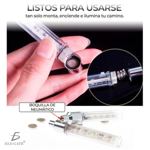 Nuovo Tappo Valvola Pneumatico LED Multicolore - Product Image 4