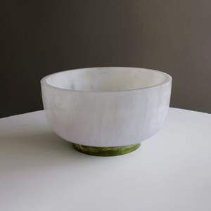 Tazón de Resina con Estilo Artístico Natural, Tazón para Ensaladas, Arroz y Cereales, para Uso en Restaurantes y Mesas - Product Image 1