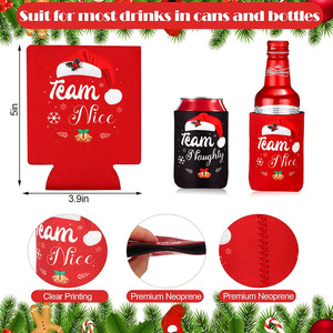 Custom Logo 3mm 5mm Stubby Holder With Logo Slim Bottle Beer Blank Sublimation Holder Sleeve Insulated Neoprene - Product Image 3