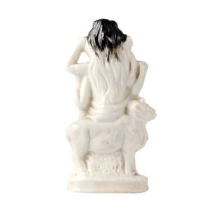 Estatua de porcelana hecha a mano para decoración del hogar, estatua de porcelana roja, blanca, roja, moderna, SNE-59 - Product Image 4