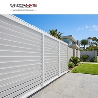 Lames d'aluminium de grande taille pour mur-rideau extérieur, ventilation, décoration, imperméables, légères et durables