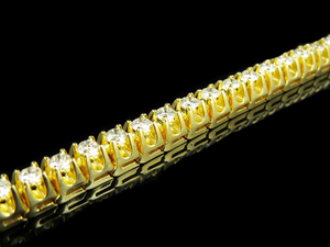 สร้อยข้อมือเทนนิสเพชรโมอิสเจียระไนทรงกลมทันสมัยชุบทองสีเงินสเตอร์ลิงสำหรับงานแต่งงานเครื่องประดับของขวัญ unisex - Product Image 5