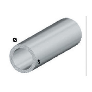 Profilo Argento H.100 Cm Tubo Tondo 10x1 Mm - Product Image 1