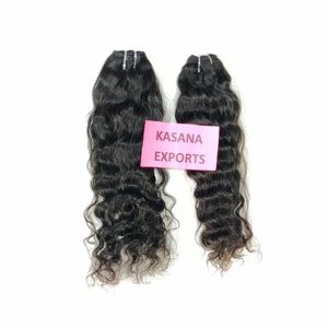Extensions de cheveux humains Remy de qualité supérieure, 100 % cuticules alignées, couleur naturelle indienne, styles lisses et ondulés, vente en gros - Product Image 3