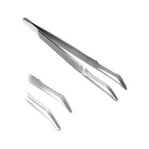 Pinzas de Extracción de Fragmentos Radiculares Manuales Albrecht, Instrumentos Quirúrgicos Dentales Reutilizables, Material de Acero - Product Image 1