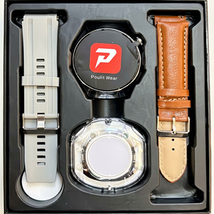 นาฬิกาอัจฉริยะ Doulit Wear D21 ชุด 4 ชิ้น พร้อมหูฟัง หน้าจอสัมผัส IPS ขนาด 1.52 นิ้ว รองรับการโทรผ่านบลูทูธ ตรวจวัดอัตราการเต้นของหัวใจ นาฬิกาสปอร์ตสำหรับทุกเพศ - Product Image 1