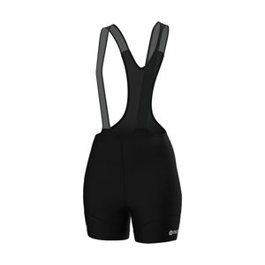 Cuissard de cyclisme d'été pour femme noir, grande taille, personnalisable, pour le sport de nuit - Product Image 1