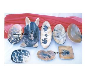 Cuenco de cuerno de búfalo único de alta calidad, utensilios de cocina para servir cuencos de cuerno de buey con cuerno de material natural, tamaño personalizado al por mayor - Product Image 3