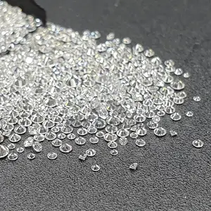 Diamants ronds blancs polis de 3,2 mm, pureté SI, couleur DEF, provenant d'Inde, certifiés GIA et IGI, pour applications de bijouterie - Product Image 1