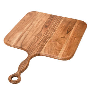 Planche à découper en bois naturel avec poignée Planche à découper pour ustensiles de cuisine Planche à découper personnalisée disponible au prix le plus bas - Product Image 5