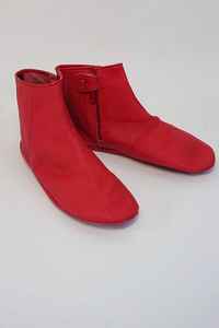 New Design Leather <b>Socks</b>, Winter <b>Socks</b> with Zipper Halal Leather Ankle <b>Slipper</b> <b>Socks</b> for Women - Product Image 6