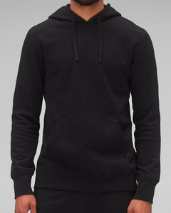 ต้องมีฮู้ดน้ำหนักปานกลางสำหรับผู้ชายในผ้าฝ้ายผสมทนทานเสื้อฮู้ดแบบลำลองระบายอากาศมีสไตล์ปรับแต่งโลโก้ได้ - Product Image 1