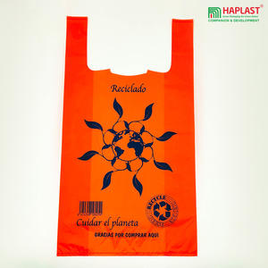 Bolsas de compras de plástico compostables PLA biodegradables 100% de alta calidad, chaleco reciclable de Vietnam, multiusos - Product Image 6