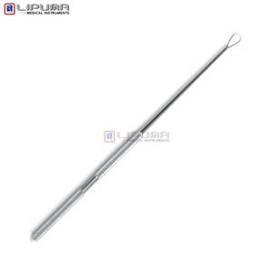 Outil de précision en acier inoxydable pour l'élimination du cérumen, pour une extraction de cérumen sûre, efficace et professionnelle, instruments médicaux - Product Image 2