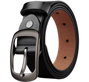 Hot Selling Classic <b>Vintage</b> Pin Buckle Full Grain Buffalo Leather <b>Belts</b> Comfortable Casual Genuine Leather <b>Belts</b> From Pakistan - Product Image 3
