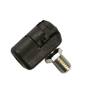 Accesorio de extremo de acero negro roscado M6 con soporte de elevación de 10mm Pistón de gas industrial Sujetadores negros Ajuste de extremo de bola de plástico - Product Image 2