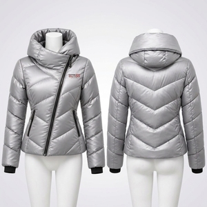 <b>Women</b> Puffer <b>Jacket</b> Designed With Warm Insulation Wind Resistant Construction <b>Women</b> Puffer <b>Jacket</b> Professional Outdoor Apparel - Product Image 6