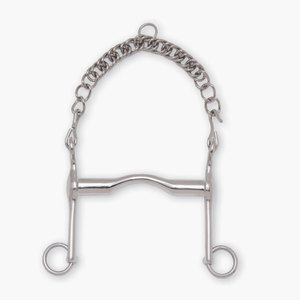 SS weymouth avec embout fin et port bas Horse Products 2025 weymouth bits - Product Image 1