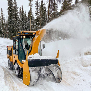 Offre Spéciale d'hiver Balayeuse à neige bon marché de marque personnalisée Chasse-neige souffleuse à neige avec moteur et moteur - Product Image 3