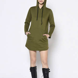 Sudadera con capucha al por mayor Casual 100% polar transpirable de talla grande mujeres sudaderas largas y sudaderas - Product Image 5