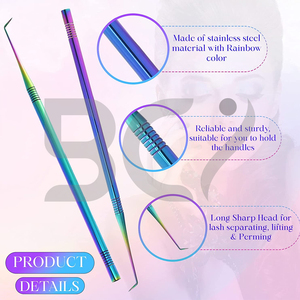 Wholesale Rate New Arrival Product With Separation <b>Comb</b> for Eyelash Extensions Stainless Steel <b>Lash</b> Lift Tool - Product Image 2