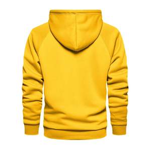 Sudaderas con capucha para hombre con logotipo personalizado, 100% algodón, bolsillos con hombros caídos, Jersey funcional de gran tamaño, Sudadera con capucha de peso pesado para hombre - Product Image 2