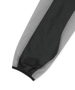 เสื้อกันฝนผู้ชายคุณภาพสูง กันน้ำ ระบายอากาศได้ดี มีซิป ผ้าไนลอน มีฮู้ด กันลม พร้อมโลโก้ด้านหน้า - Product Image 6