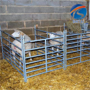 Valla de ganado portátil de alta calidad, panel de valla de cabra de Corral soldado antioxidante, obstáculo de ovejas galvanizado de alto zinc <span class=keywords><strong>para</strong></span> granja de ovejas - Product Image 3