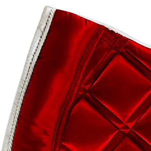 Solid Colors Satin Cotton Fabric <b>Horse</b> Saddle Reasonable Price Comfort Fit Non-Slip <b>Horse</b> <b>Riding</b> Foam Saddle Pads - Product Image 5