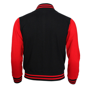 Chaqueta Varsity de Lana para Hombre, Estilo Urbano, Personalizada con Letras de Béisbol, Cuello Alto, Logotipo Frontal, Ecológica y Transpirable, Superventas - Product Image 2