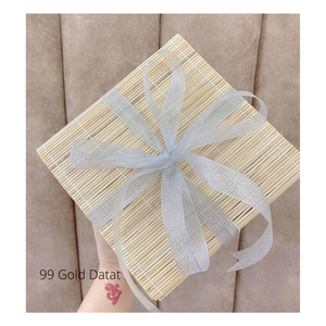 Traditional Woven Bamboo Gift Box Eco-friendly Packaging Bamboo for Gift Storage Box Bamboo Products in Wholesale From Vietnam - Product Image 4