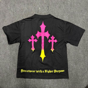 Camiseta de Algodón 100% Grueso y Resistente, Personalizable, con Diseño 3D, Ecológica y de Secado Rápido para Hombre, Venta al Por Mayor - Product Image 6