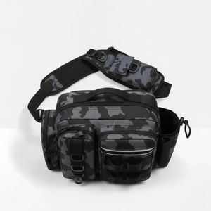 กระเป๋า Ranger Tactical ลาย Coyote แบบ Molle ป้องกันการโจรกรรม ซิปนิรภัย น้ำหนักเบา ผลิตจากผ้า Oxford/Nylon/Linen ตาข่าย สำหรับปั่นจักรยานและกีฬา - Product Image 3