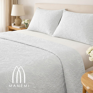 Cubrecama de Algodón con Diseño Floral Vintage de Verano, 1 o 2 Fundas de Almohada, Varios Tamaños, Lavable, para Uso Doméstico, Restaurantes y Hoteles - Product Image 2