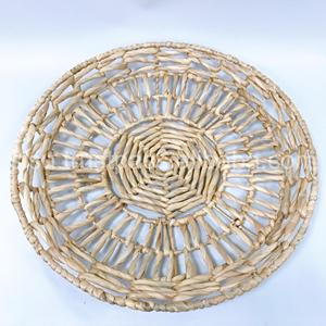 Handmade Natural Water Hyacinth <b>Round</b> <b>Placemat</b> for Home Decor and Daily Use for Kitchen and Living Room Table Decoration - Product Image 5