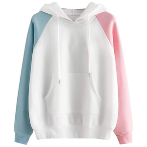 Sudadera con capucha de alta calidad con bolsillos de canguro, ropa informal de lana de algodón de Color sólido, sudadera deportiva de Invierno para mujer - Product Image 2
